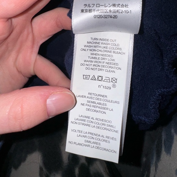 ralph lauren polo bear fleece dress - Picture 10 of 11